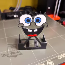 SpongeBob face for sponge holder (MMU and M600)