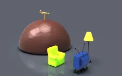 Spongebob Squarepants: Patrick's house