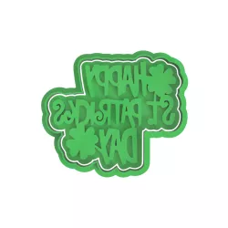 St Patrick Day Cookie Cutter V4
