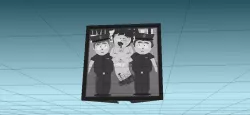 Stan marsh - Busted - southpark- wall art poster - paint it your self