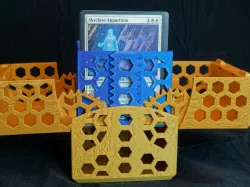 STL files for 'see-through' Commander geared deck box with magnetic latch.