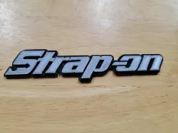 Strap-on toolbox badge