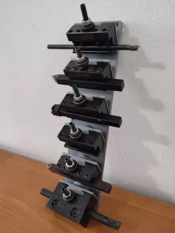 Support for 0XA type tool holder
