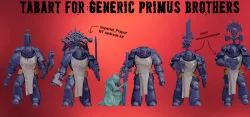 Tabart for generic primus brothers + action tabarts