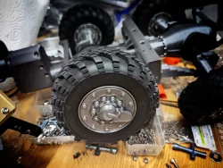 Tatra 813 1/8 scale high-end-project (incomplete!!) - PART A: wheel transmission