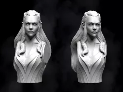 Tauriel Fan Art Bust