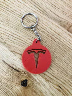 Tesla Keychain - Keychain Tesla