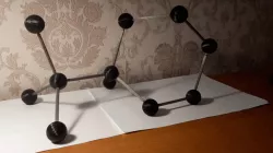 The molecule. Chemistry. Models.
