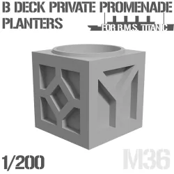TITANIC PRIVATE PROMENADE PLANTER