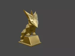 Transformers Decepticon Logo Statue or Trophy
