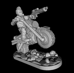 Tricky Mohawk Biker
