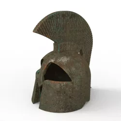 Trojan helmet
