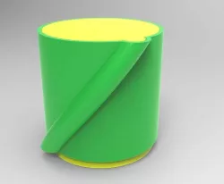 twist measuring cup