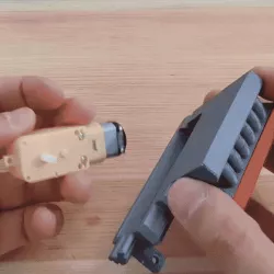 V12 Engine cover for dc motor