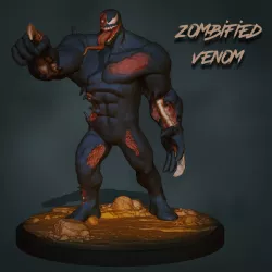 Venom - 3 Versions - MCP Scale