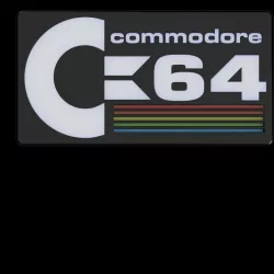 Vintage Computer sign/plaque - COMMODOR 64 LOGO