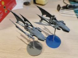 Void Dragon Class Grand Cruiser, Flame of Asuryan, Prince Yriel's flagship and Shadow Point
