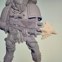 W40k bolter small muzzle flash