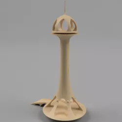 Warhammer Eldar Terrain -- The Spire of Soothsight