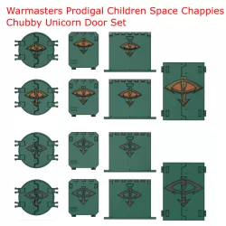 Warmasters Prodigal Children Space Chappies Chubby Unicron Doors - Sons of Horus Deimos Rhino Doors