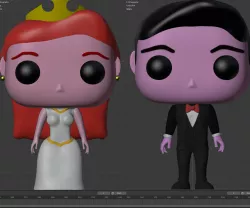 Wedding Couple Funko Bride and Groom