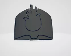 Word Bearers Legion Icon Moulded 'Hard Transfer' for Horus Heresy