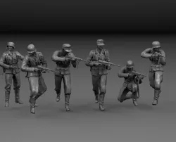 WW2 GERMAN SOLDIERS ACTION