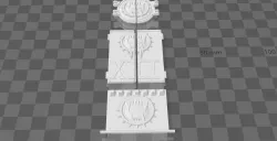 XII LEGION ICONOGRAPHY FOR 30K DEIMOS HIGH DETAILED INTERIOR RHINO