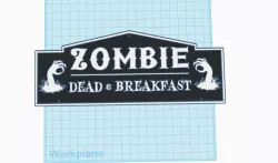 Zombie DnB Sign