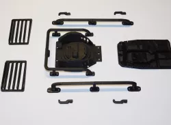 1/10 Traxxas TRX-4 Tactical Complete Body Kit Set All Parts