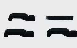 1/10 Traxxas TRX-4 Tactical Unit Türgriffe Hinten Vorne / Door Handles