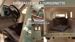 2CV VAN TYPE AK 400 INTERIOR