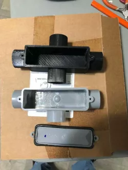 3/4" 4-way conduit