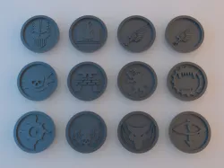 30k Tokens - 40mm x 4mm