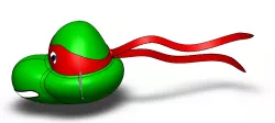 3D Happy Turtle Ninja