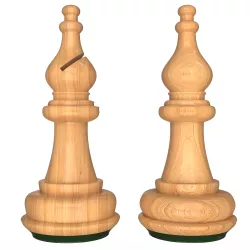 3D Wooden Chess Bishop
