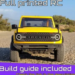 3RONCO - Full 3D printed RC car Kit