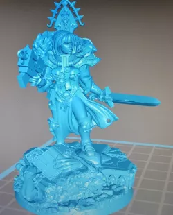 40K Space cyclope battle nun chief ready to print with supports SOB