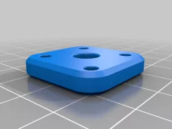 6.75mm Center Portable Antenna Guy Plate