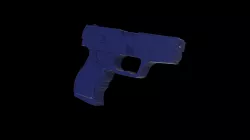9mm Gun cosplay training prop
