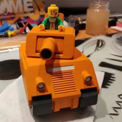Advance wars tank (lego compatible)