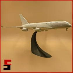 Airplane Airbus A380 Scale 1/200