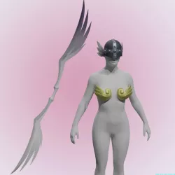 Angewomon  digimon cosplay bow