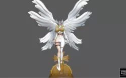 ANGEWOMON DIGIMON SEXY GIRL PRETTY ANGEL CHARACTER ANIME