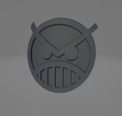 ANGRY MARINES SPACE MARINE ICON MOULDED 'HARD TRANSFER'