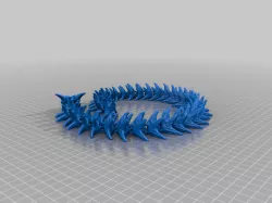 ARTICULATED skeleton dragon