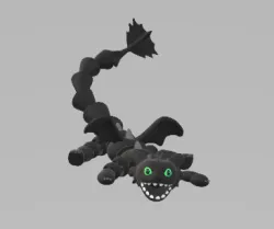 Articulated Toothless Dragon