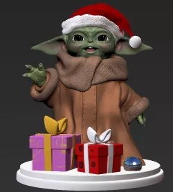 Baby Yoda Christmas