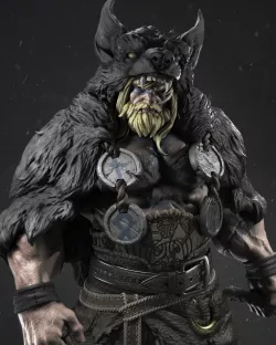 Barbarian Thor 3D Print
