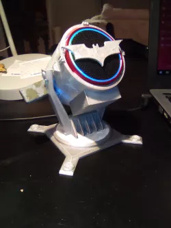 Batsignal speaker holder